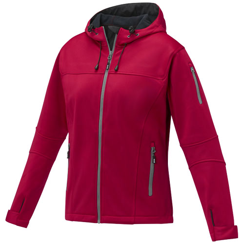 Match Softshelljacke für Damen - rot / XS