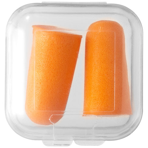 Traveler Ohrstöpsel mit Etui - orange