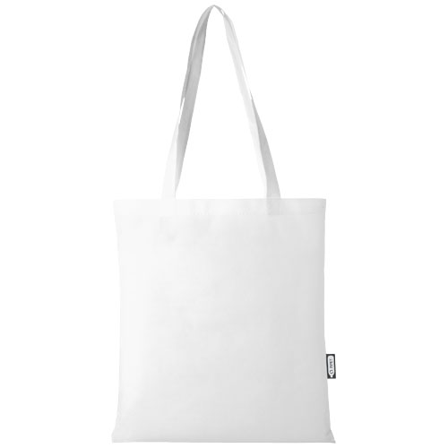 Zeus Non Woven große Tragetasche 6L aus GRS Recyclingmaterial 6 L - weiss