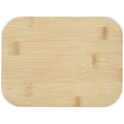 Roby 1000 ml Glas Lunchbox mit Bambusdeckel - natural / transparent klar