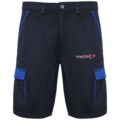 Tahoe Arbeitsshorts, 250 g/m2 - marineblau / royalblau / S