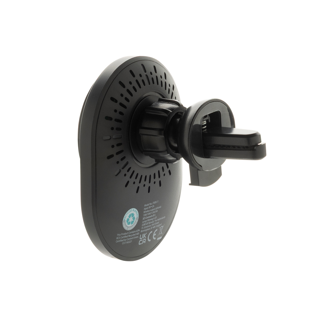 PowerCruze magnetischer 15W Autohalter aus RCS rec. ABS