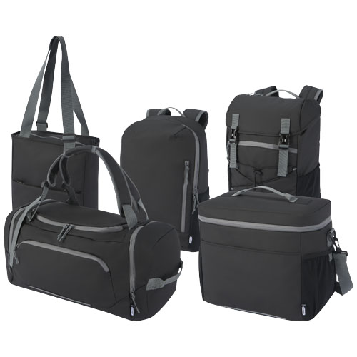 Aqua wasserabweisende Reisetasche aus GRS Recyclingmaterial 35 L