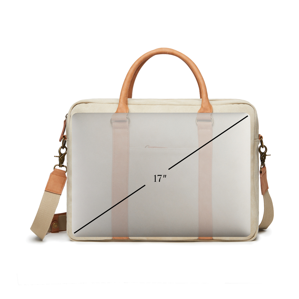 VINGA Bosler Computertasche aus RCS recyceltem Canvas