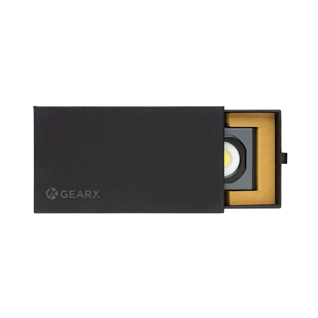Gear X USB-Taschenlampe aus RCS rKunststoff mit 260 Lumen