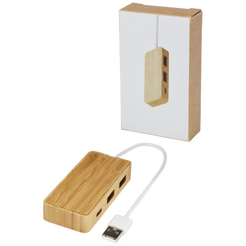 Tapas USB-Hub aus Bambus