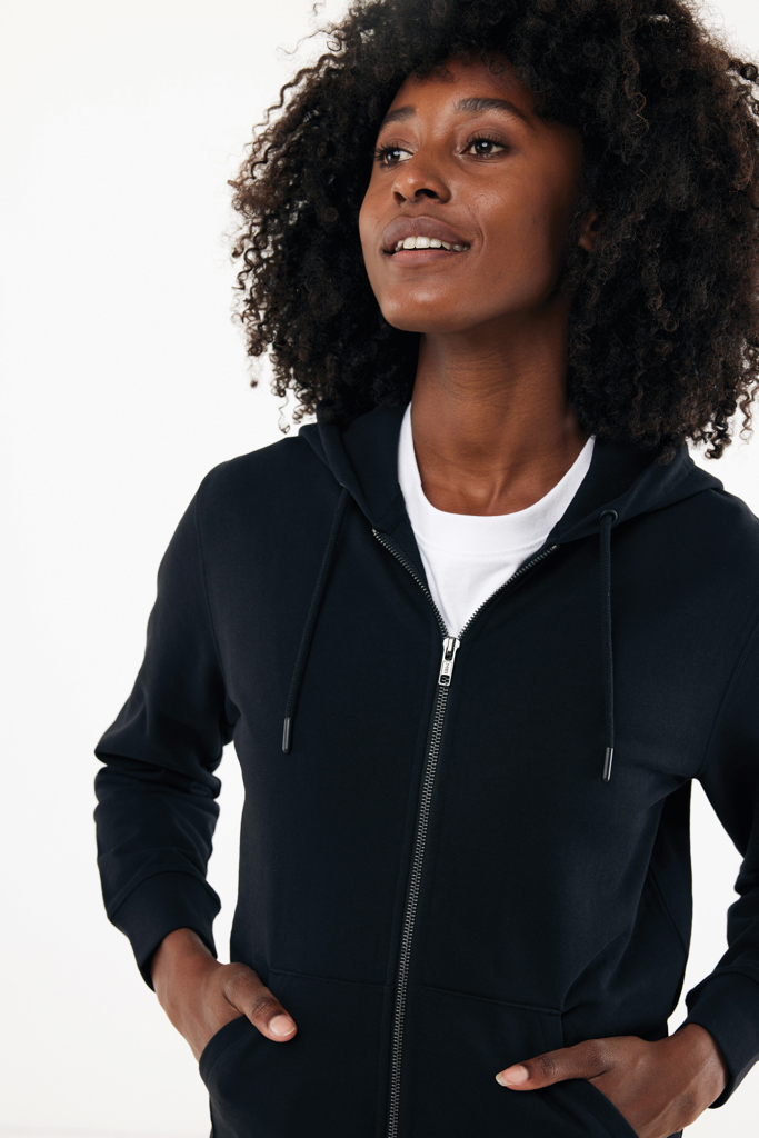 IQONIQ Abisko Zip-Kapuzenpullover aus recycelter Baumwolle