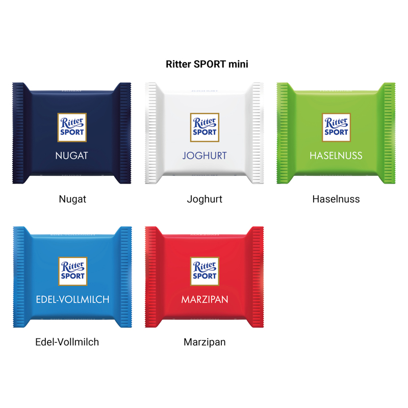 Werbekarte Midi Ritter SPORT