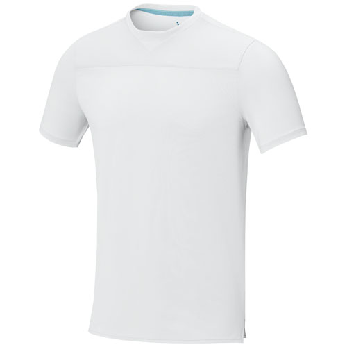 Borax 160 g/m² Cool Fit T-Shirt aus recyceltem GRS Material für Herren - weiss / XS