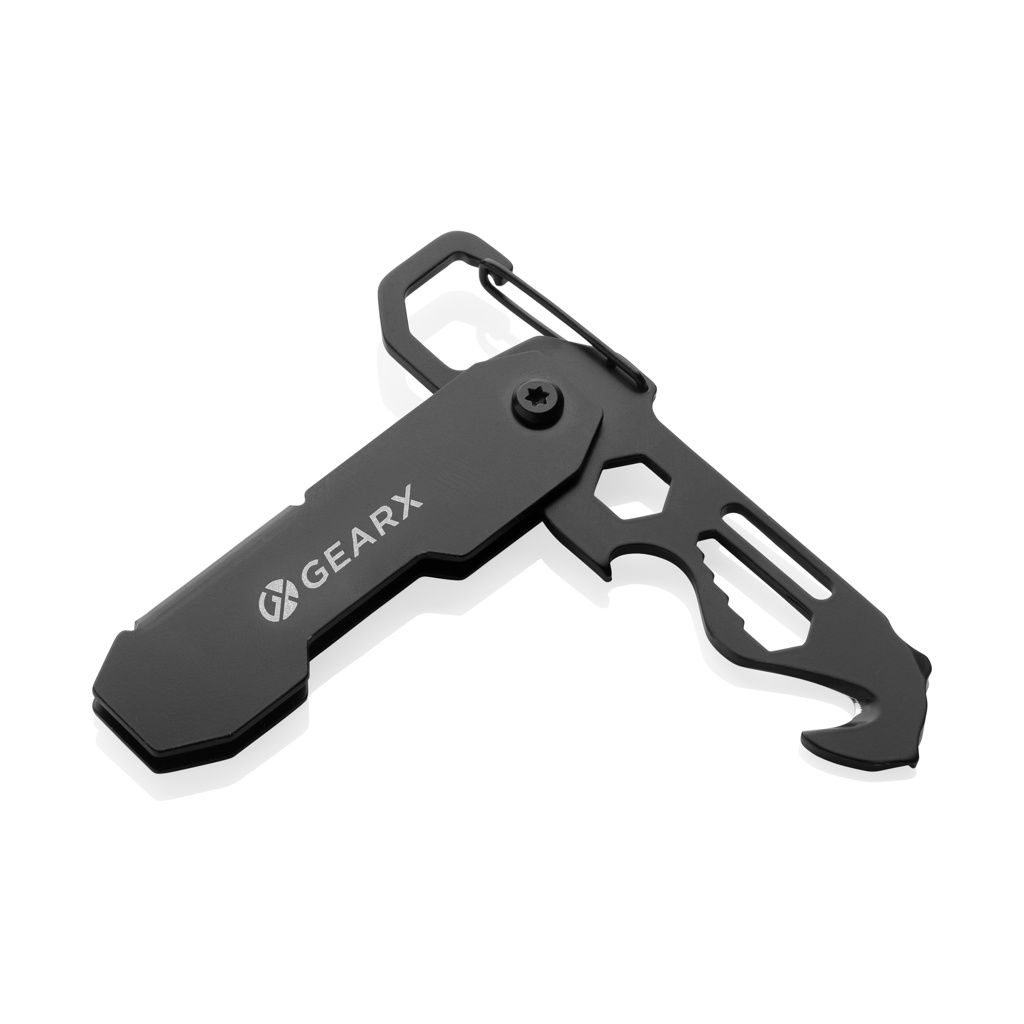 Gear X faltbares EDC-Werkzeug mit Kartonmesser & Karabiner