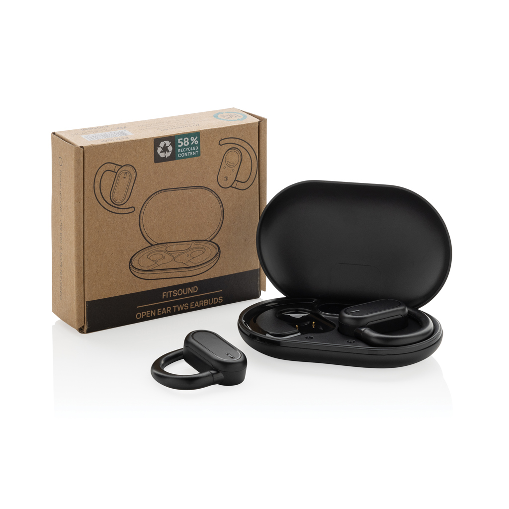 Fitsound TWS-Ohrhörer aus RCS recyceltem Kunststoff