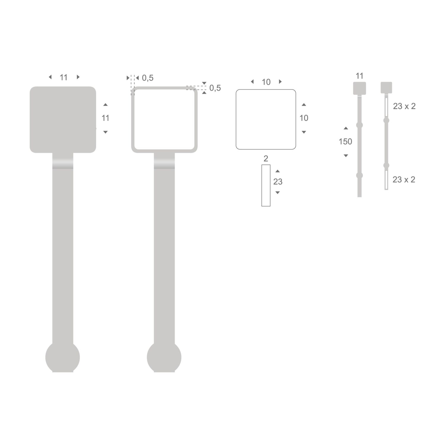 ROMINOX® Document Pin