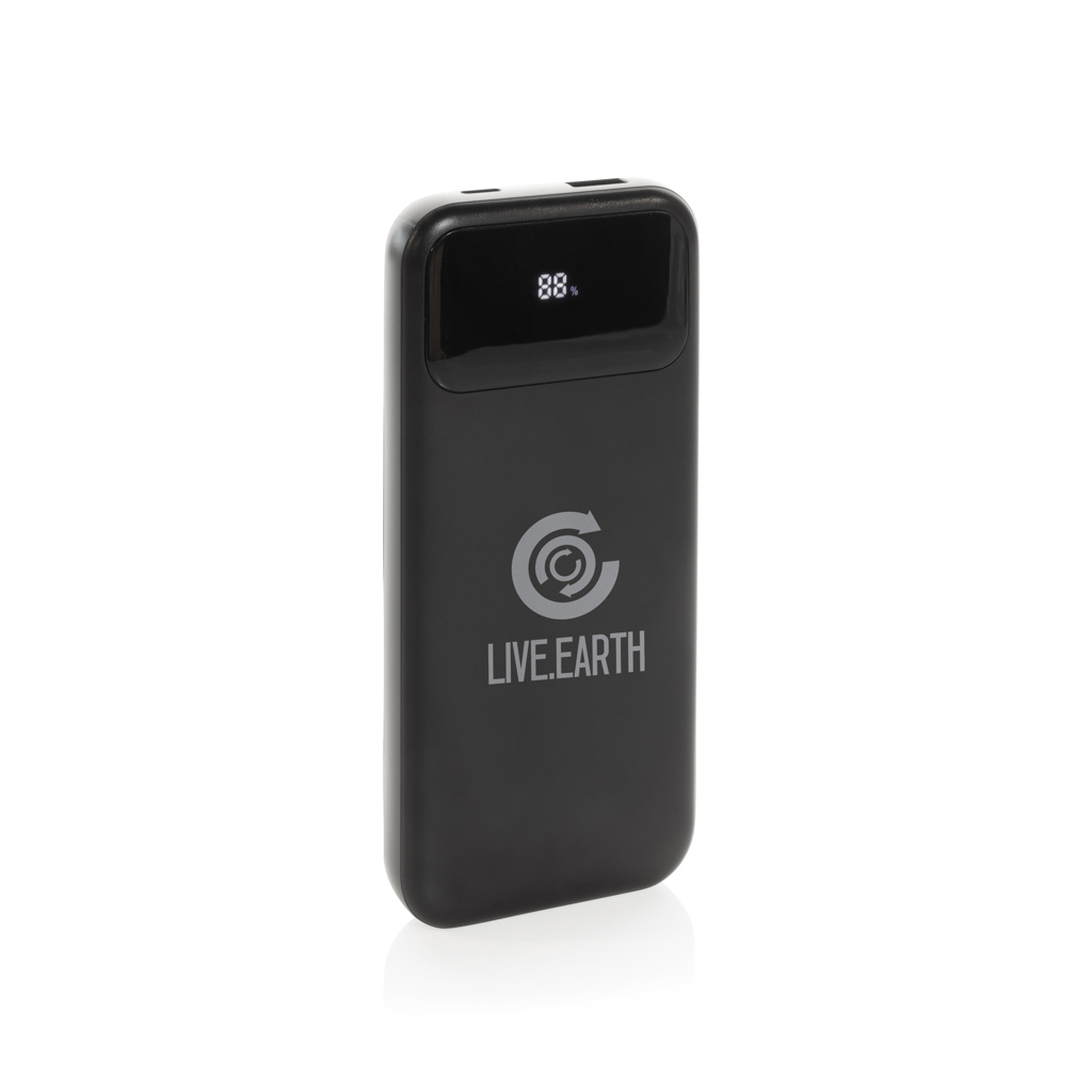 Turbopack 10000mAh Powerbank mit integr. Kabeln aus RCS rABS