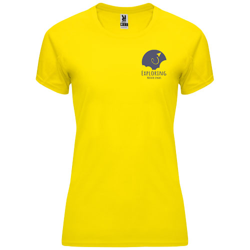 Bahrain 135 g/m² Sport T-Shirt für Damen - gelb / S
