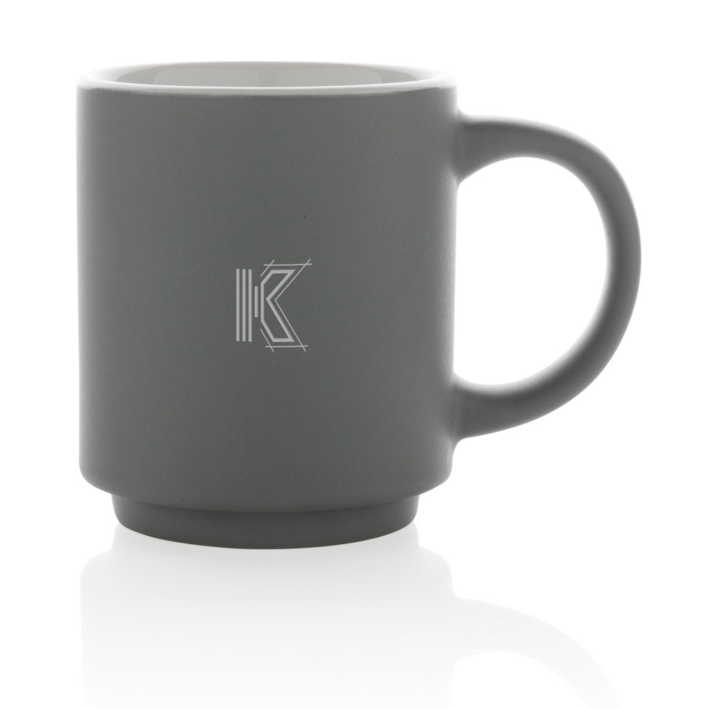 Stapelbare Keramiktasse, 180ml