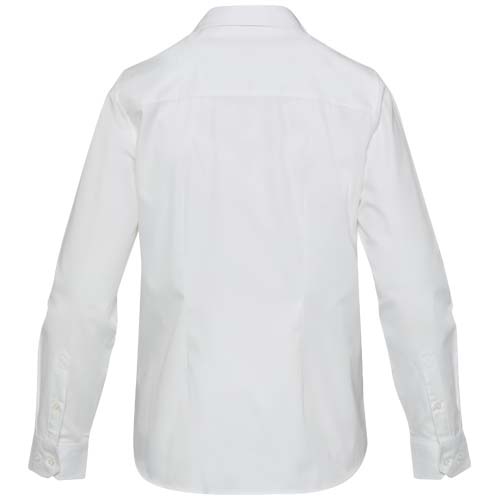 Citrine 185 g/m² Twill Bluse - weiss / XS