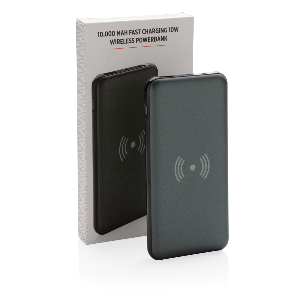 10.000 mAh FastCharging 10W Wireless Powerbank mit PD