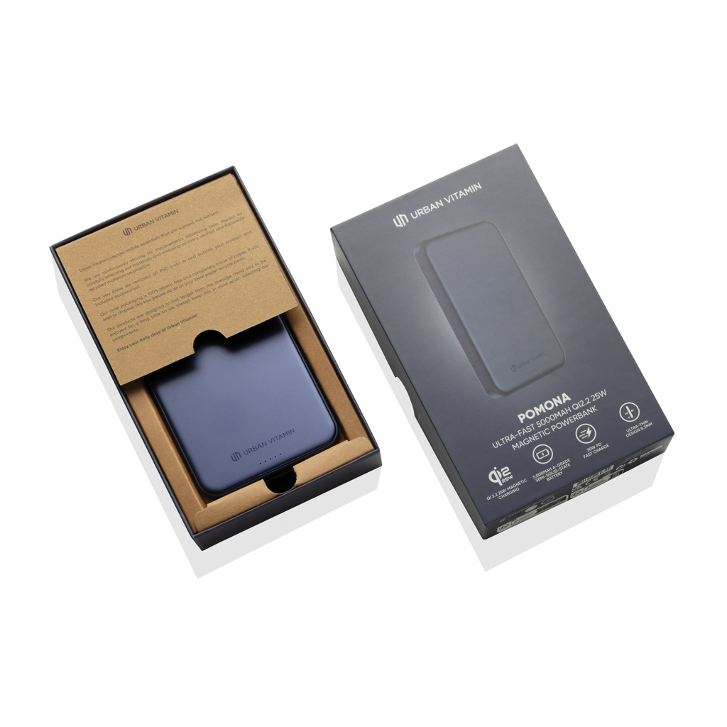 Urban Vitamin Pomona 5000mAh Qi2.2 25W Semi Solid Powerbank