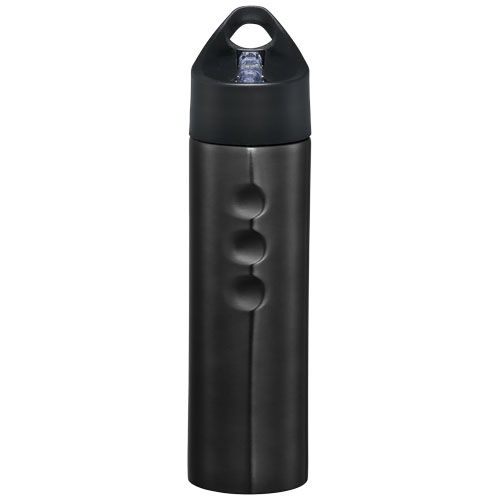 Trixie 750 ml Edelstahl Sportflasche - schwarz