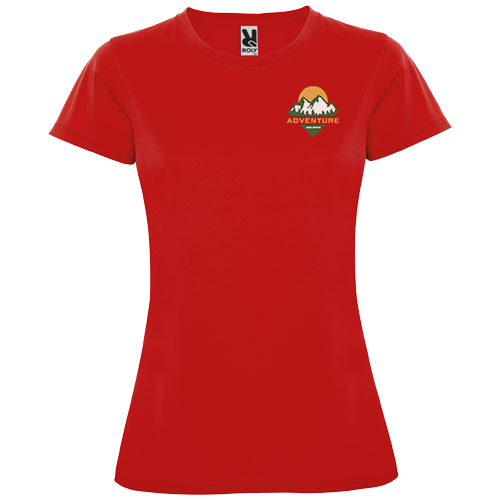 Montecarlo 150 g/m² Sport T-Shirt für Damen - rot / XL
