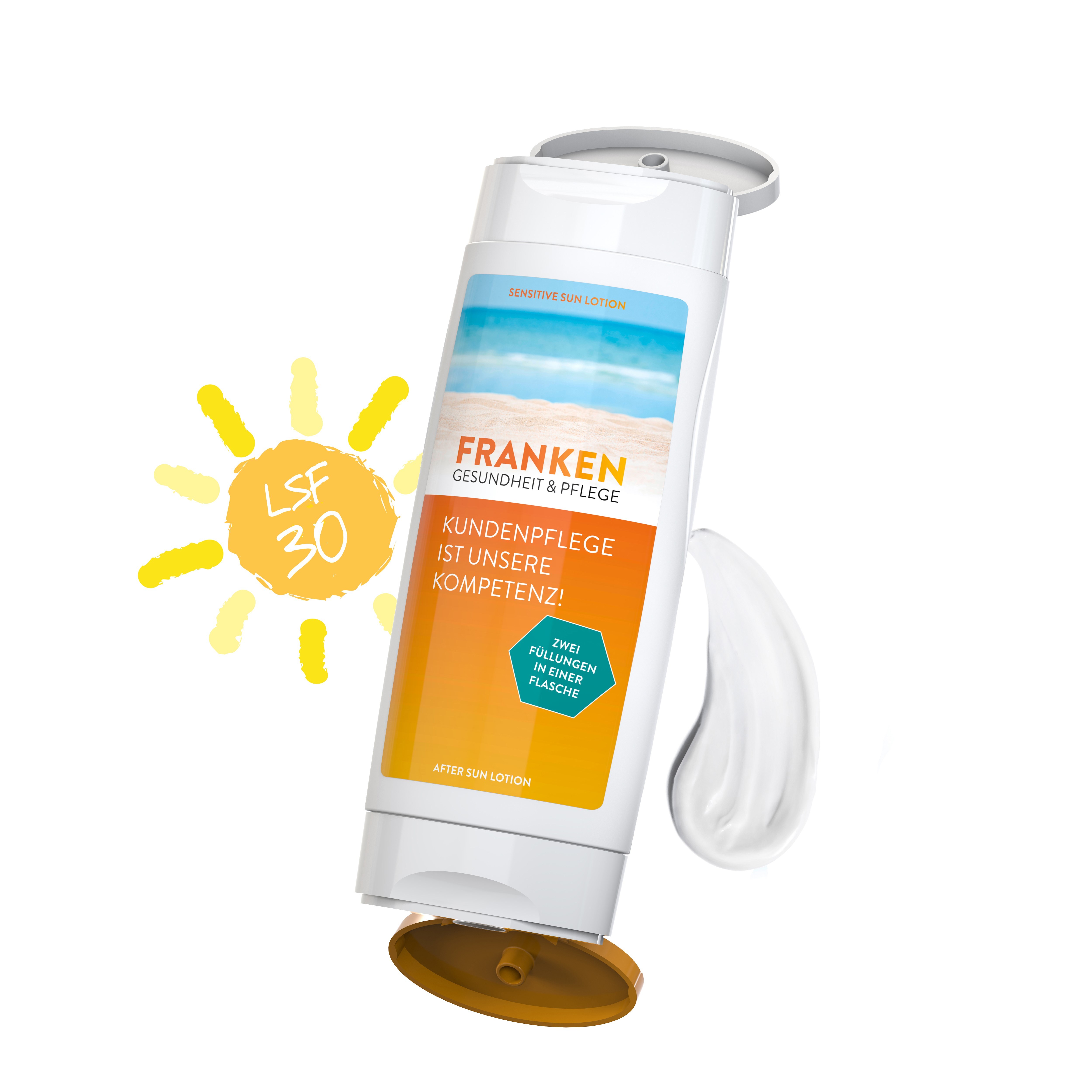 DuoPack Sonnenmilch LSF 30 (sens.) + After Sun Lotion (2x50 ml)