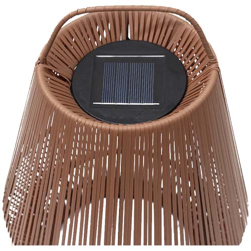 Originalhome Lampion tragbare Laterne aus recyceltem Material - ziegelstein