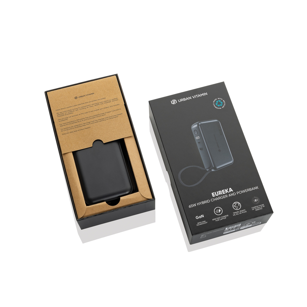 Urban Vitamin Eureka RCS rec. 65W-10.000mAh Hybrid-Ladegerät