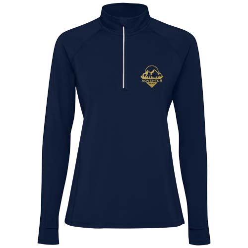 Estambul 200 g/m² Half-Zip Sweatshirt für Damen - marineblau / S
