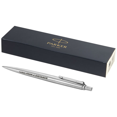Parker Jotter Edelstahl Kugelschreiber (blaue Mine)