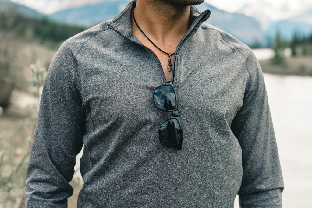 Swiss Peak polarisierte Sonnenbrille aus RCS Kunststoff