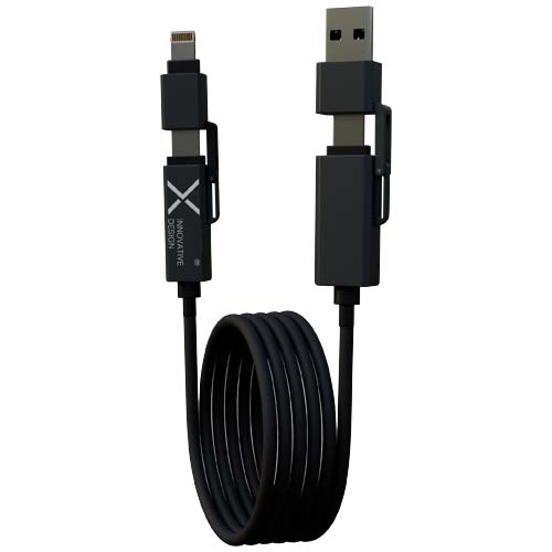 SCX.design C59 100 W magnetisches Silikon Ladekabel