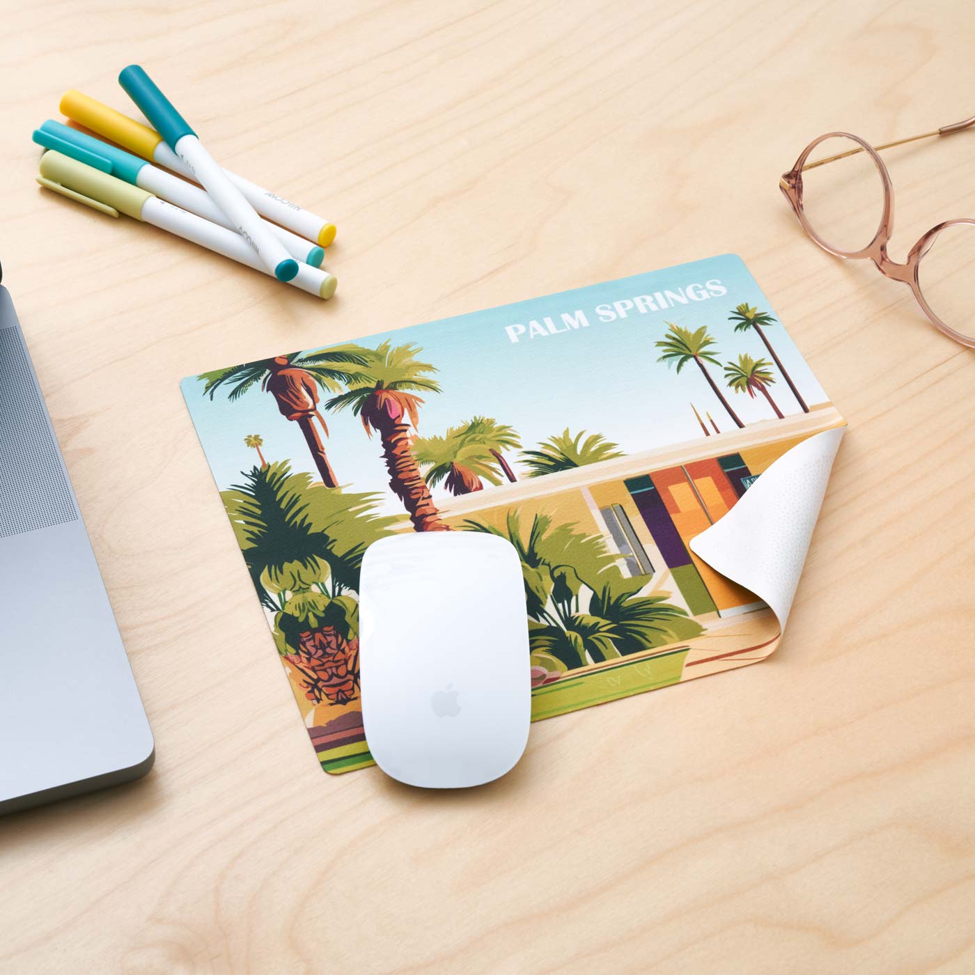 rPET GripCleaner® 4in1 Mousepad 21x15 cm, All-Inclusive-Paket 