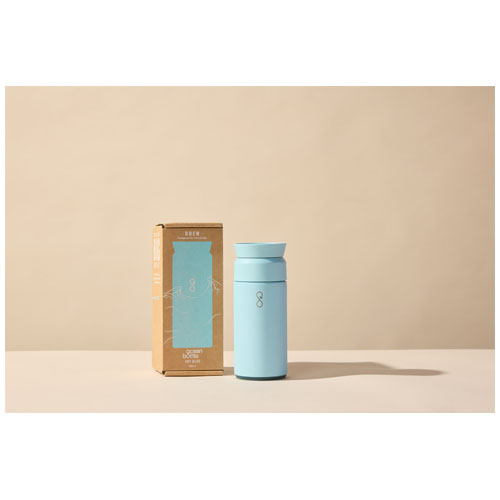 Ocean Bottle 350 ml Brew Flask - himmelblau