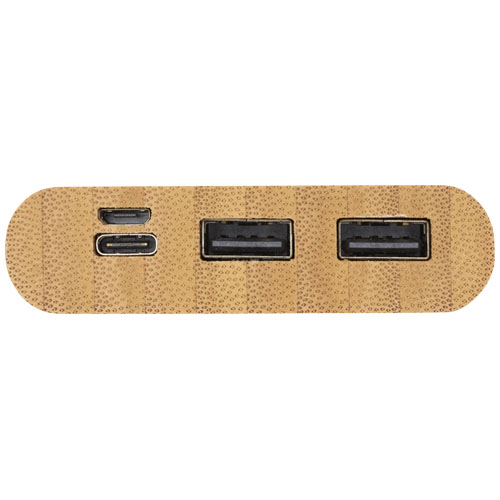 Tulda 10.000 mAh Powerbank aus Bambus