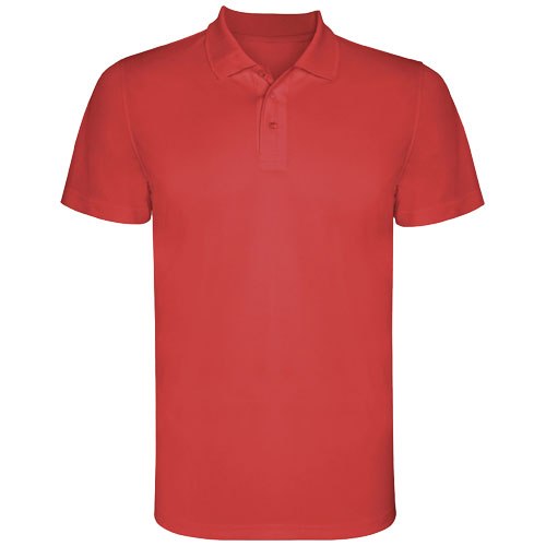 Monzha 150 g/m² Sport Poloshirt für Kinder - rot / 4