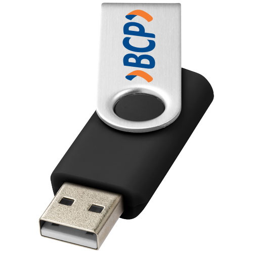 Rotate-Basic 2 GB USB-Stick - schwarz / silber