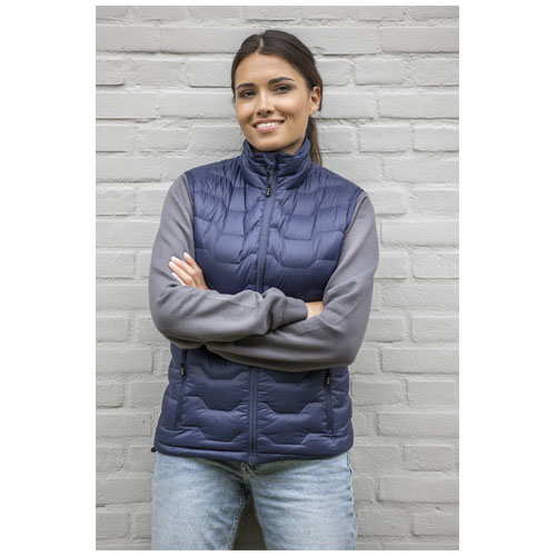 Petalite GRS isolierter Daunen-Bodywarmer für Damen aus recyceltem Material - navy / XS