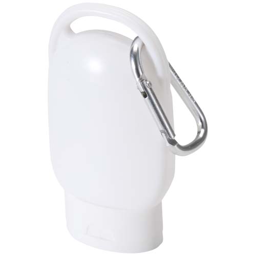 Rosie LSF 30 Sonnencreme mit Karabiner - weiss