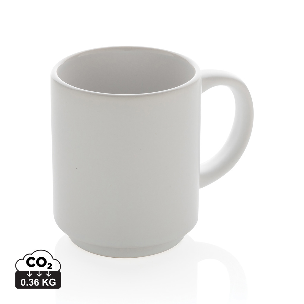 Stapelbare Keramiktasse, 180ml