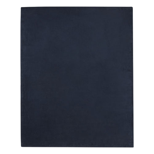 Lily GRS zertifizierte, RPET Decke aus Coral Fleece - dunkelblau