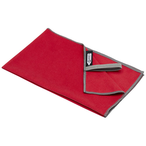 Pieter ultraleichtes und schnell trocknendes GRS Handtuch 30 × 50 cm - rot