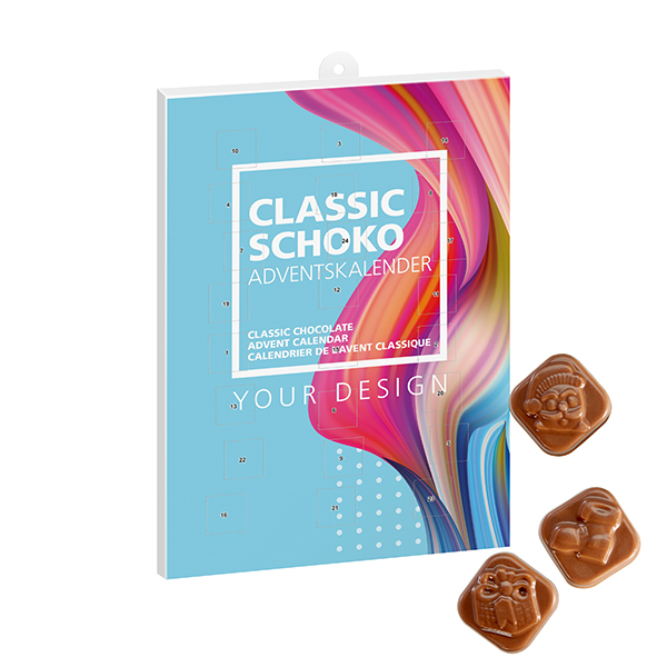 Schoko-Adventskalender hoch