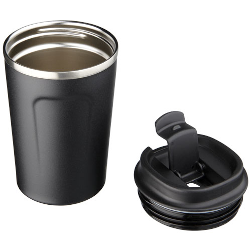 Thor 360 ml auslaufsicherer Kupfer-Vakuum Isolierbecher - schwarz