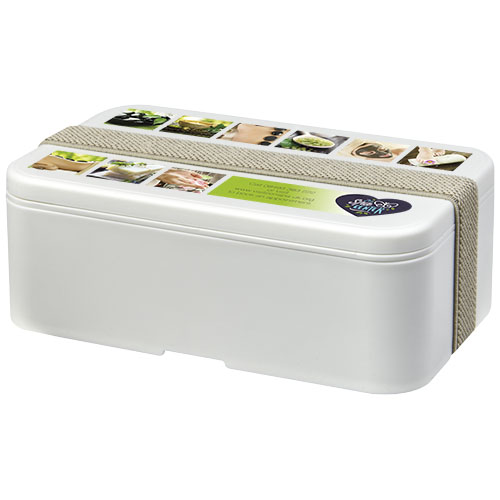 MIYO Renew 700 ml Lunchbox - elfenbeinweiß / kieselgrau