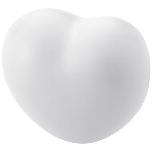 Herzförmiger Antistress Ball - weiss