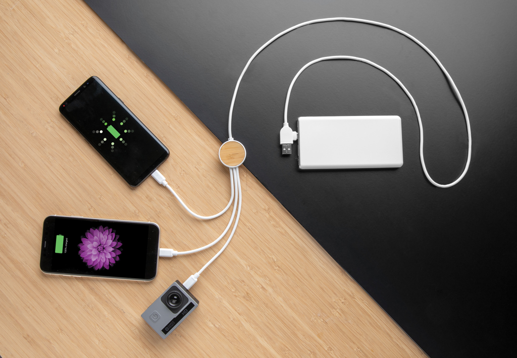 Ontario 6-in-1 Kabel aus RCS recyceltem Kunststoff