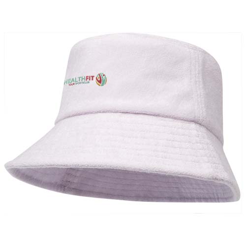Melo 230 g/m² GRS-recycelter Sonnenhut aus Frottee - fliederfarben