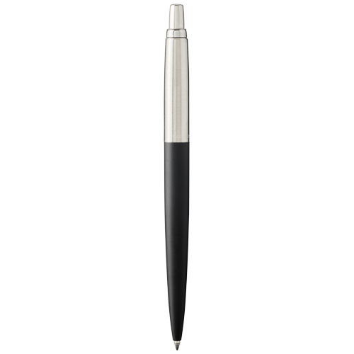 Parker Jotter Bond Street Kugelschreiber (blaue Mine) - schwarz / silber
