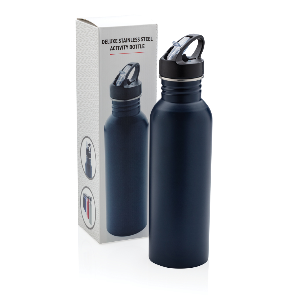 Deluxe Sportflasche aus Edelstahl
