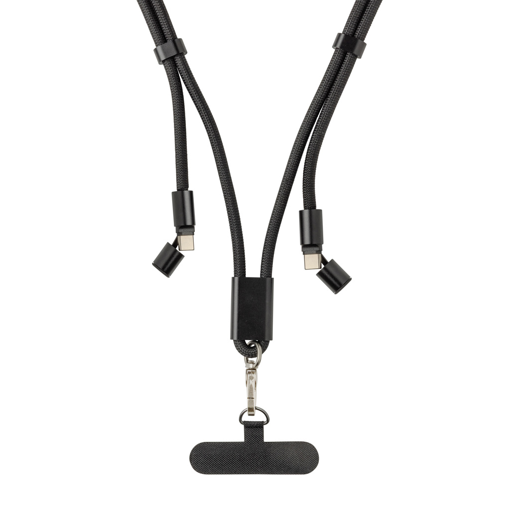 LoopAmp verstellbares 160cm 60W Telefonkabel aus RCS rPET